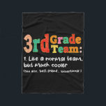 3rd Grade Team Definition Like Normal Team Back To Fleece Blanket<br><div class="desc">3rd Grade Team Definition Like Normal Team Back To School</div>