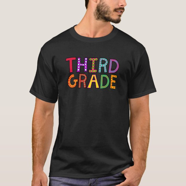 3rd Grade Third Teacher Student Welcome Back To Sc T-Shirt (Front)