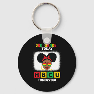 3rd Grade Today Hbcu Tomorrow Historically Black C Keychain