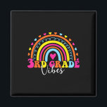 3rd Grade Vibes Back To School Retro 5th Grade Tea Magnet<br><div class="desc">3rd Grade Vibes Back To School Retro 5th Grade Teachers</div>