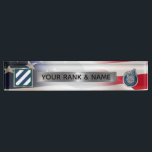 3rd Infantry Division - 3rd ID Nameplate<br><div class="desc">Display your pride in our iconic 3rd Infantry Division – 3rd ID! Unique designed gift for anyone looking for that one of a kind special gift for Army School Graduation, promotion, reenlistment, retirement, PCS, ETS, Father’s Day, Mother’s Day, Son or Daughter Enlistment, Son or Daughter Commission, Grand Son Enlistment, Granddaughter...</div>