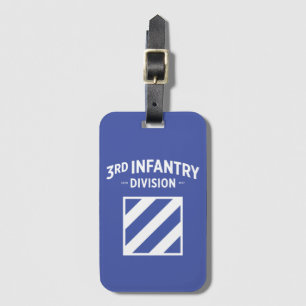 3rd Infantry Division Badge Luggage Tag