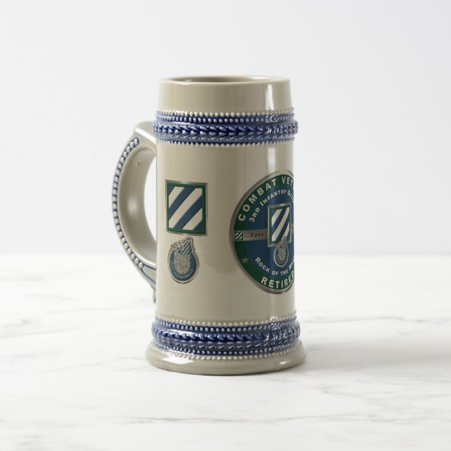 3rd Infantry Division  Beer Stein (Front Left)