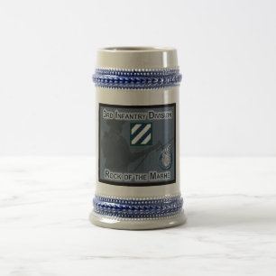 3rd Infantry Division Beer Stein