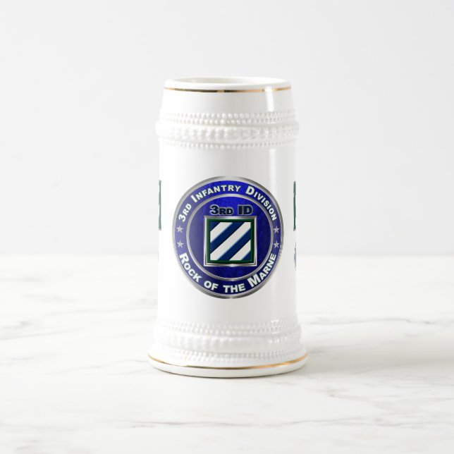 3rd Infantry Division  Beer Stein (Center)