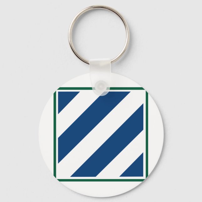 3rd Infantry Division Keychain (Front)