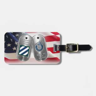 3rd Infantry Division Luggage Tag