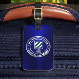 3rd Infantry Division Luggage Tag