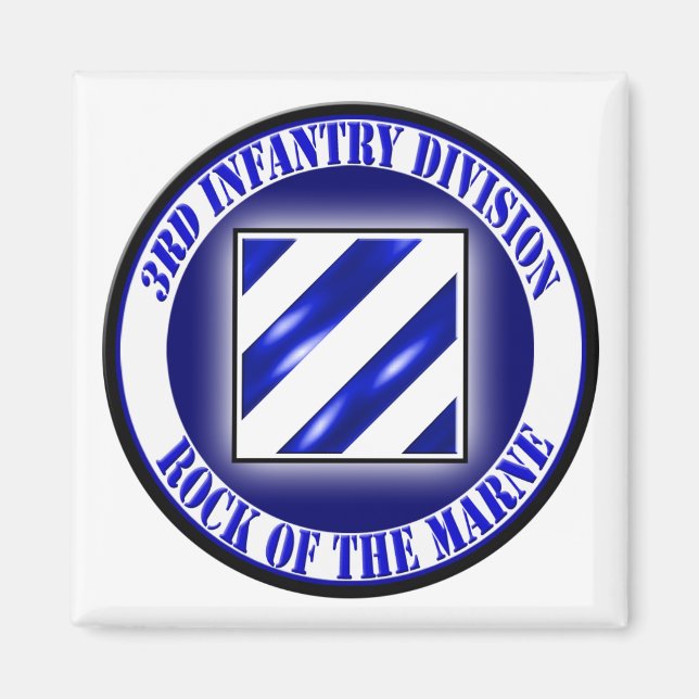 3rd Infantry Division Magnet (Front)