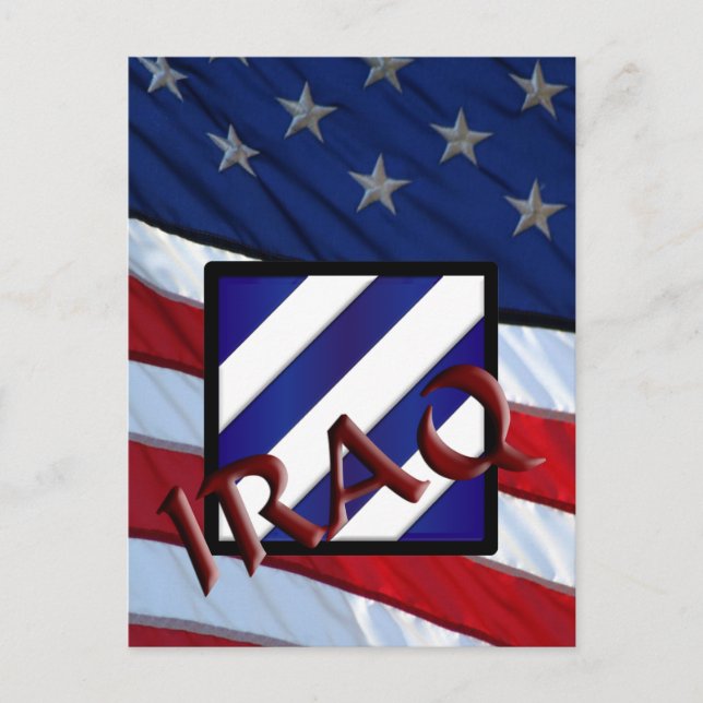 3rd Infantry Division Postcard (Front)