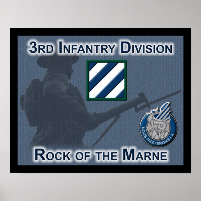 3rd Infantry Division Poster (Front)