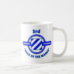 3RD INFANTRY DIVISION"ROCK OF THE MARNE" COFFEE MUG