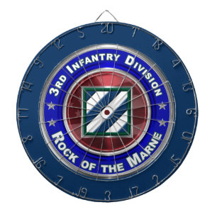 3rd Infantry Division Rock of the Marne! Dartboard