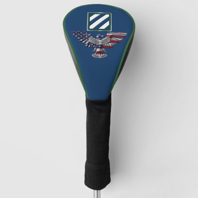 3rd Infantry Division “Rock of the Marne”  Golf Head Cover (Front)