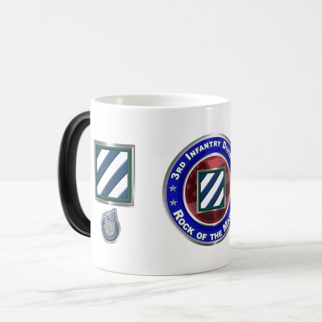 3rd Infantry Division Rock of the Marne! Magic Mug (Front Left)