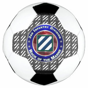 3rd Infantry Division “Rock of the Marne” Soccer Ball