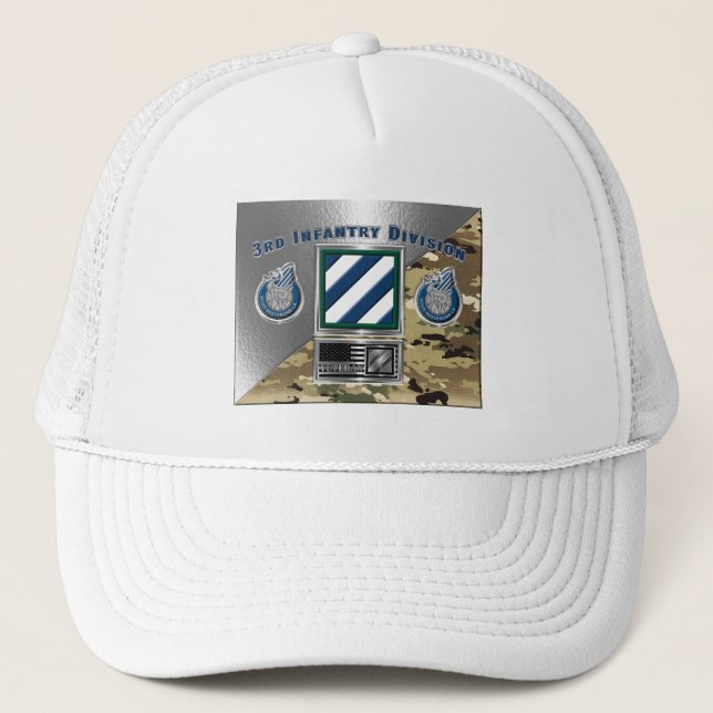 3rd Infantry Division Trucker Hat (Front)