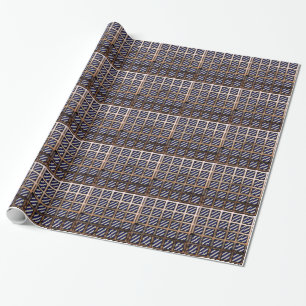 3rd infantry veterans vets patch wrapping paper