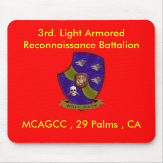 3rd. Light Armoured Reconnaissance Battalion Mouse Pad