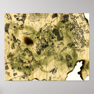 3rd Map of the Forgotten Realm Poster