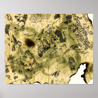 3rd Map of the Forgotten Realm Poster