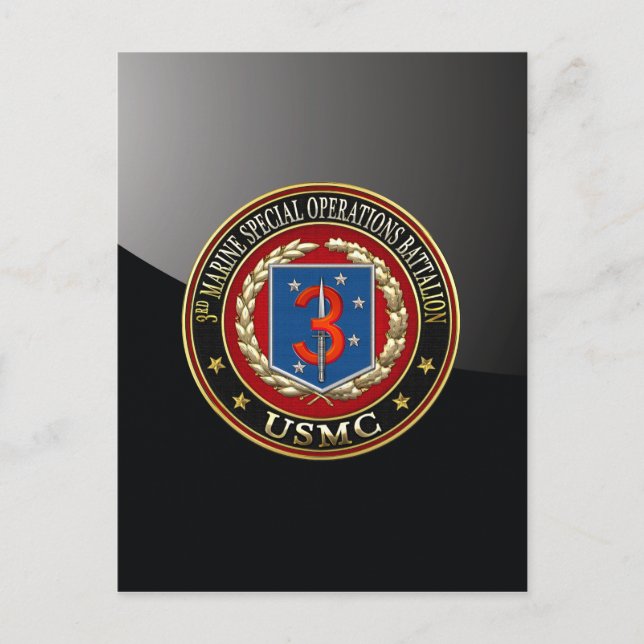 3rd MSOB [3D] Postcard (Front)