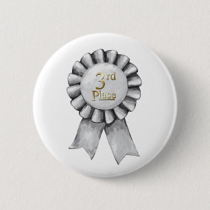 3rd Place Ribbon Button