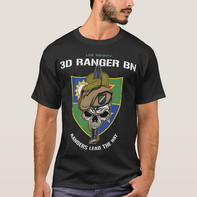 3Rd Ranger Battalion T-Shirt (Front)