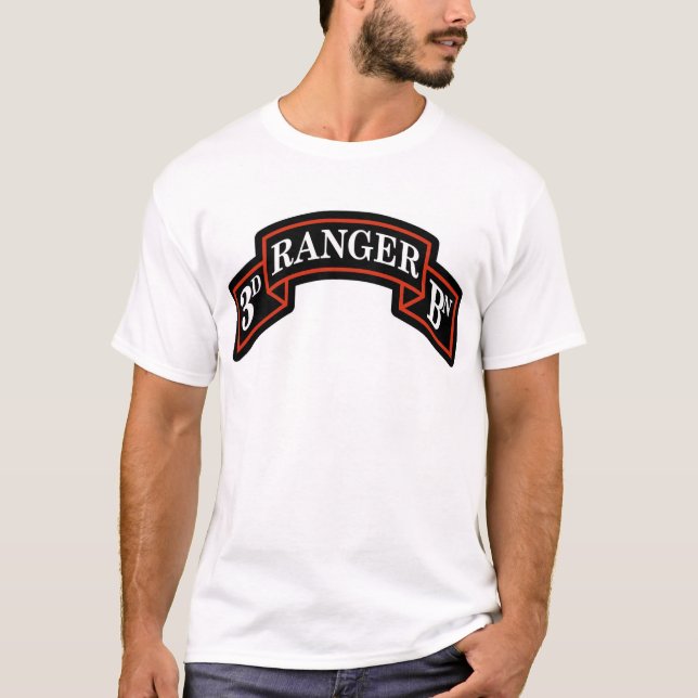 3rd Ranger Battalion T Shirt (Front)