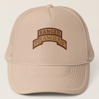 3rd Ranger Bn, Ranger Tab, Desert Trucker Hat