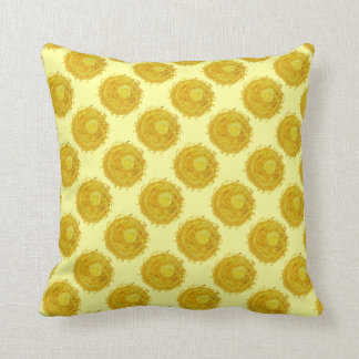 3rd-solar plexus chakra balancing artwork #1 throw pillow