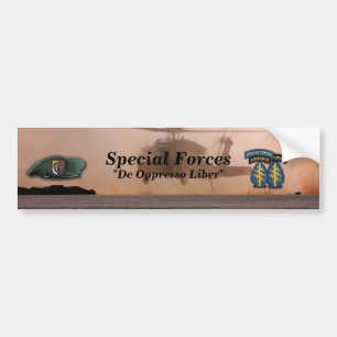 3rd special forces fort bragg Bumper Sticker