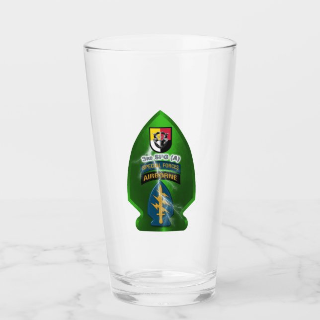 3rd Special Forces Group (AIRBORNE) Glass (Front)