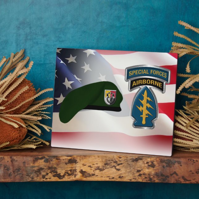 3rd Special Forces Group (AIRBORNE) Plaque (Side)