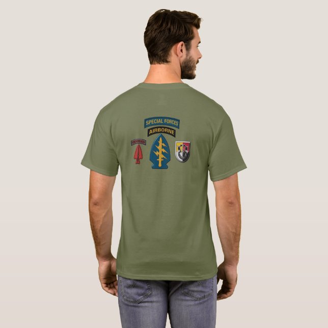 3rd Special Forces Group Airborne T-Shirt (Back Full)
