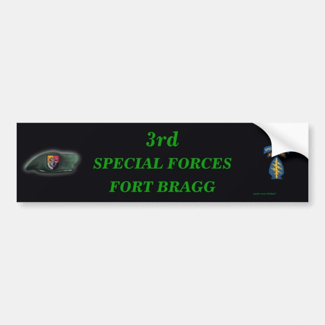 3rd special forces group iraq son Bumper Sticker (Front)