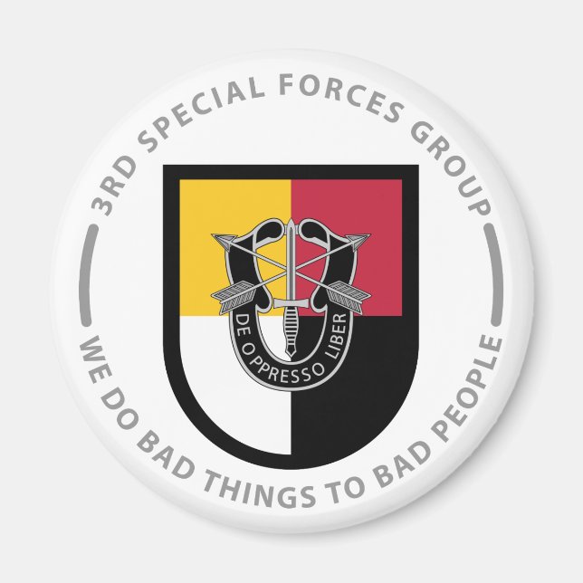 3rd Special Forces Group Magnet (Front)