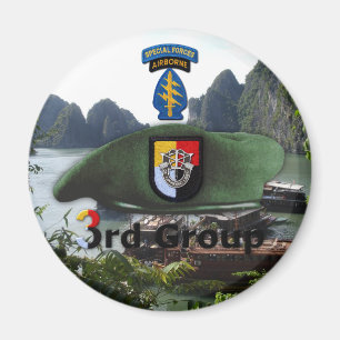 3rd Special Forces Group SF SFG Veterans Vets Magnet