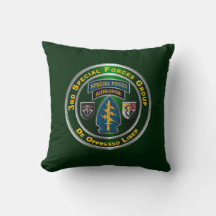 3rd Special Forces Group Throw Pillow