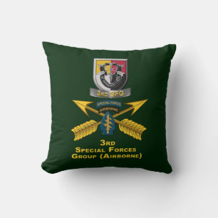 3rd Special Forces Group Throw Pillow