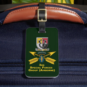 3rd Special Forces Luggage Tag
