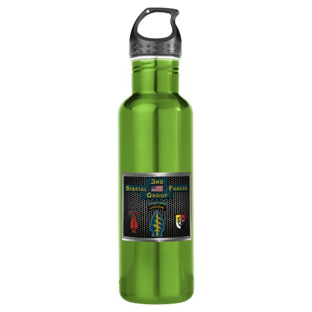 3rd Special Operations Group (SOF) 710 Ml Water Bottle (Front)