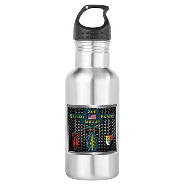3rd Special Operations Group (SOF) 710 Ml Water Bottle (Front)
