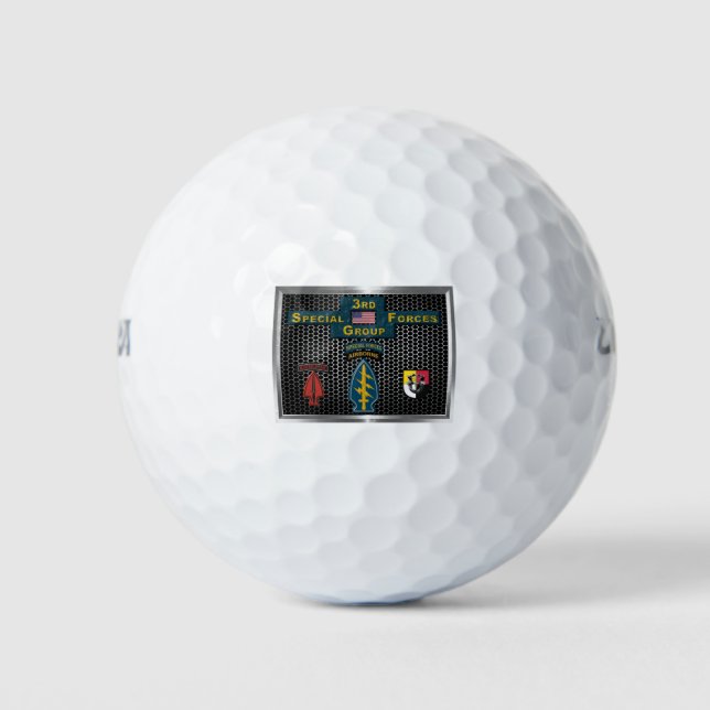 3rd Special Operations Group (SOF) Golf Balls (Front)