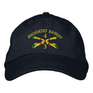 3rd Sqdn., 4th Cavalry Embroidered Hat