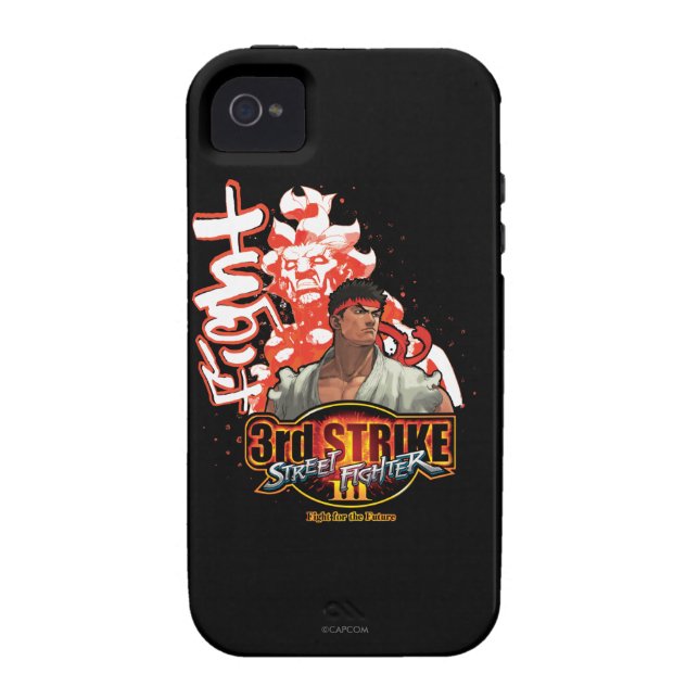 3rd Strike "Fight" Case-Mate iPhone Case (Back)