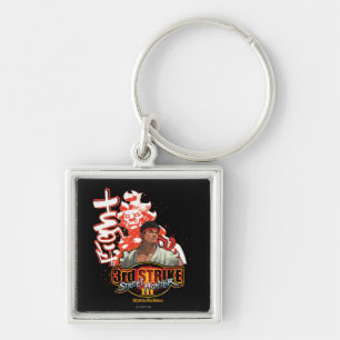 3rd Strike "Fight" Keychain