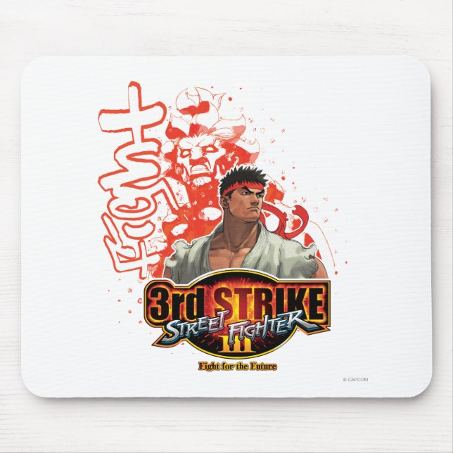 3rd Strike "Fight" Mouse Pad (Front)