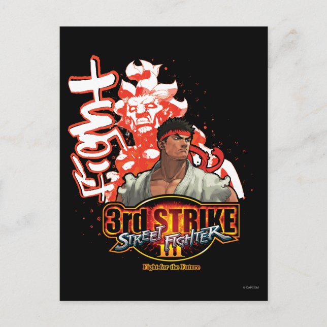 3rd Strike "Fight" Postcard (Front)