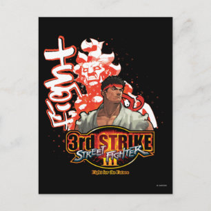 3rd Strike "Fight" Postcard